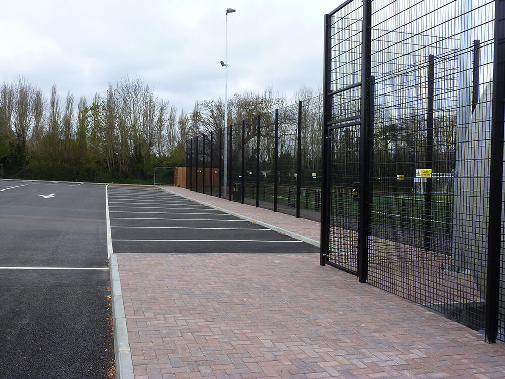 tar macadam car parks